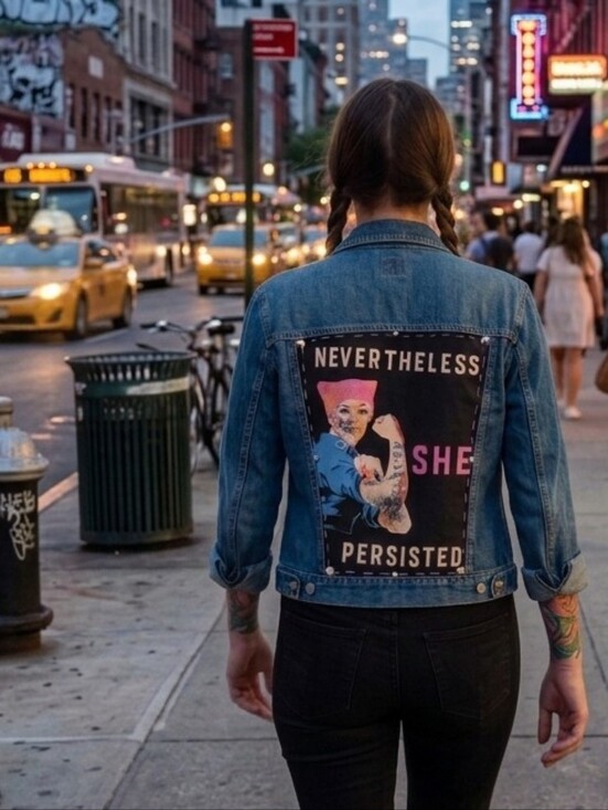GAP Jackets & Blazers - 🌙Upcycled Gap Denim Jean Jacket Rosie Nevertheless